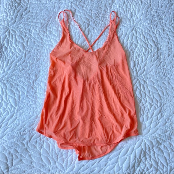 lululemon athletica Tops - Lululemon Athletica Coral Tank Top